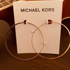 NWT Michael Kors Hoops